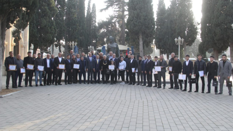 Gəncə idmançıları təltif olunublar