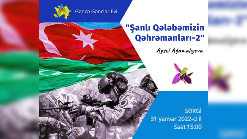Gəncədə şəhidlərə həsr olunmuş sərgi təşkil olunacaq