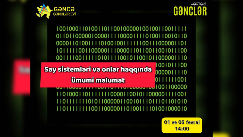 Gəncə Gənclər Evi daha bir təlim təşkil edir