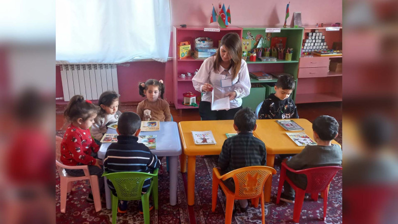 Gəncədə nağıl saatı keçirilib