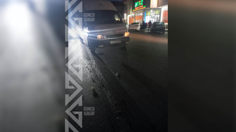 Gəncədə yük maşını yaşlı qadını vurub