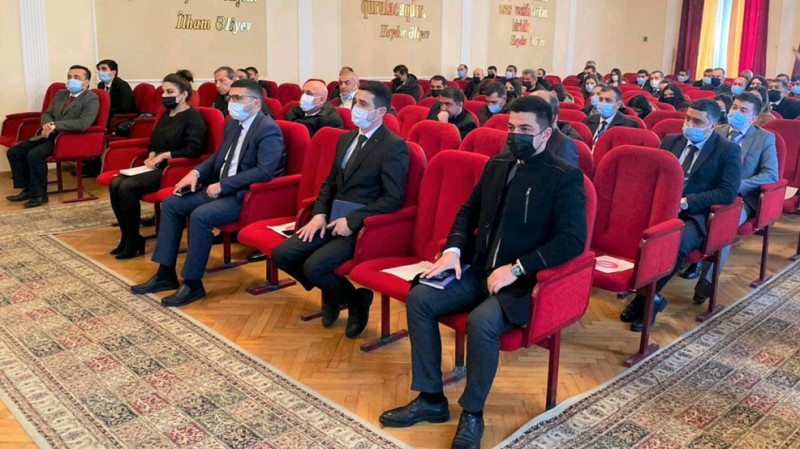 Gəncədə sahibkarlarla görüş keçirilib