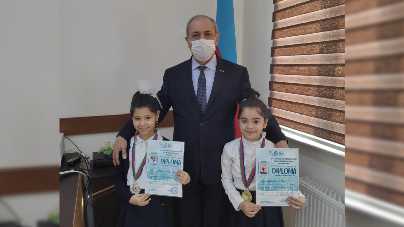 Gəncəli şagirdlər Beynəlxalq çempionatın qalibi olublar