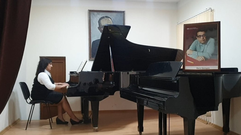 Gəncədə bəstəkar Qara Qarayevə həsr edilmiş konsert baş tutub