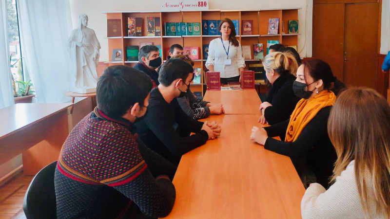 Gəncədə Cəlil Məmmədquluzadənin yaradıcılığına həsr olunan tədbir baş tutub