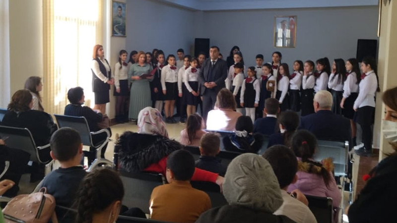 Gəncədə Uşaq İncəsənət məktəbinin filialında tədbir təşkil olunub