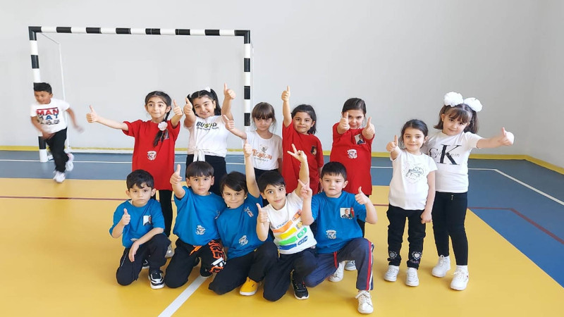 Gəncədə yeni tikilən məktəbdə yaradılan şəraitlə tanış ola bilərsiz