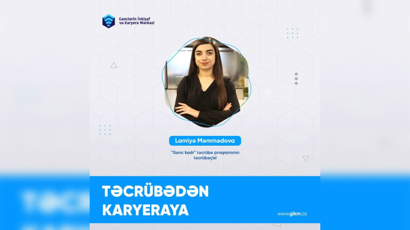 Gəncədə Gənc kadr proqramının təcrübəçisinə vəzifə verilib