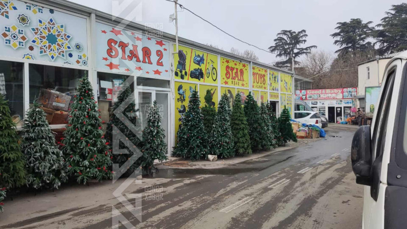 Yeni il üçün süni şam ağacları neçəyə satılır