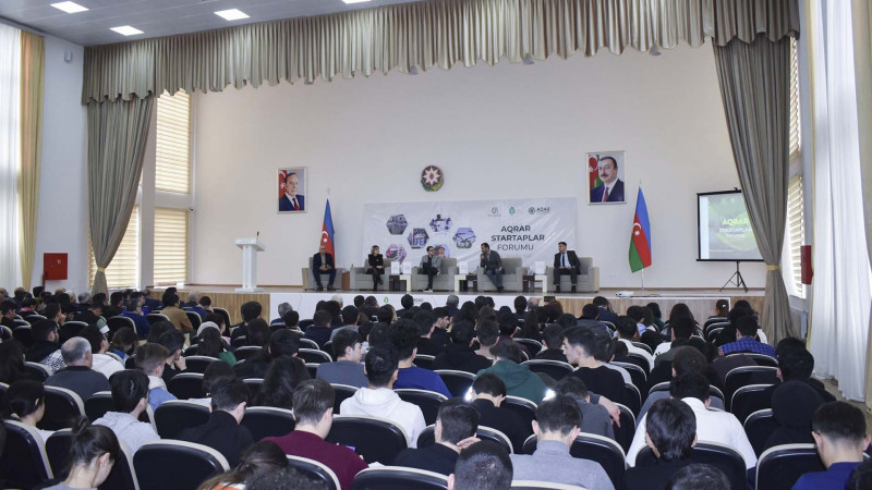 Ölkədə ilk “Aqrar Startaplar Forumu” Gəncədə keçirilib