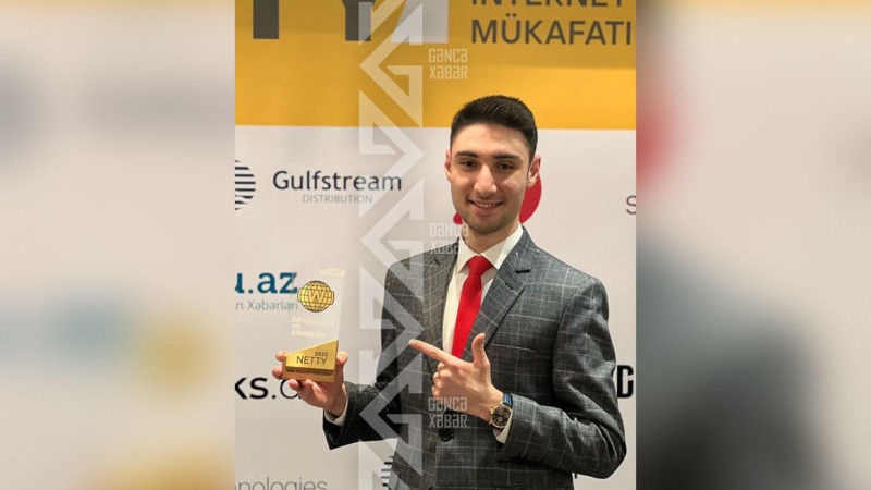 Monyo tətbiqi “NETTY” mükafatı alıb