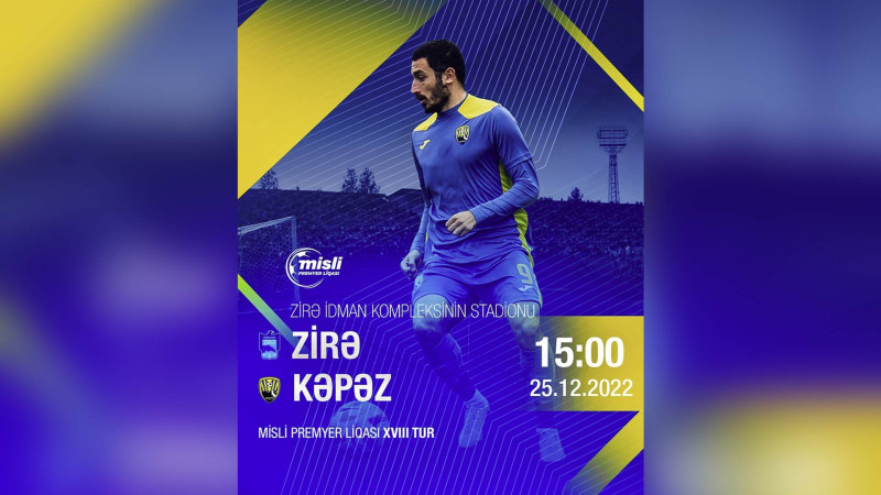“Kəpəz” “Zirə”nin qonağı olacaq