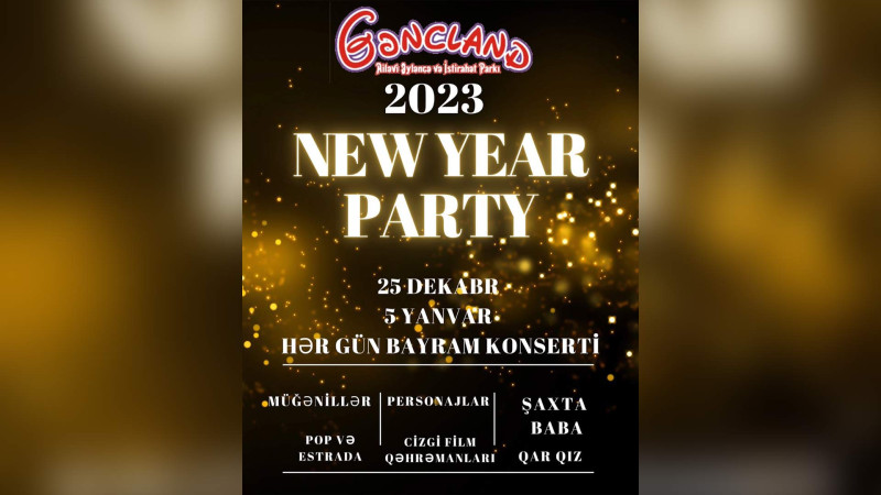 “GəncLand”də Yeni il konsertləri baş tutacaq