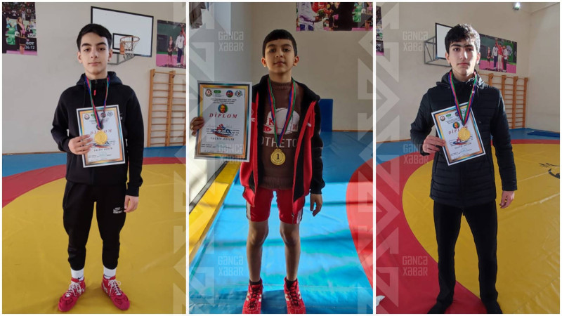 Sərbəst güləş üzrə açıq birincilik baş tutub