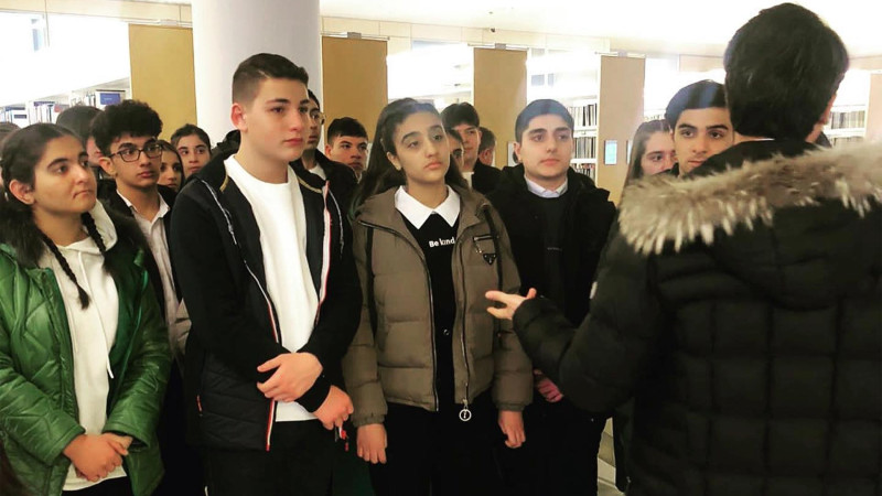 Şagirdlər ADA universitetində olublar