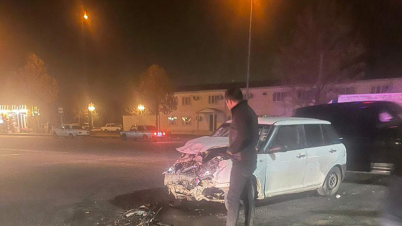 Avtomobil qəzası xəsarətlə nəticələnib