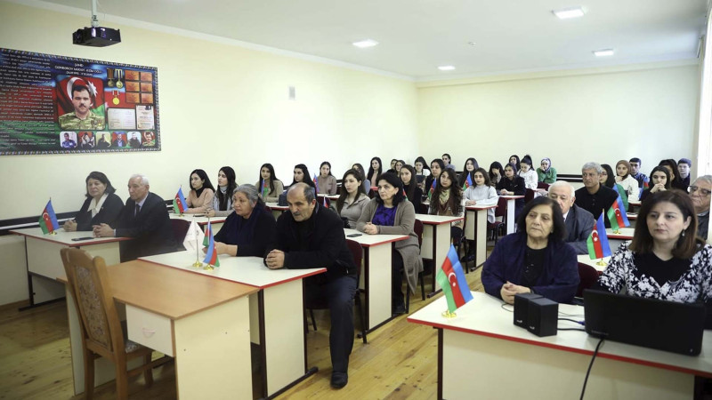GDU-da şəhid adına auditoriyanın açılışı olub