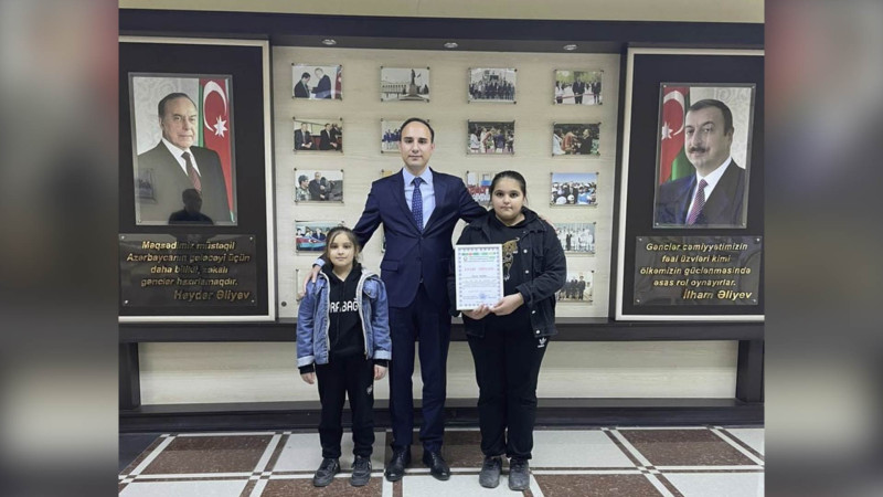 Həmid Nəsirov yeniyetmə idmançını təltif edib