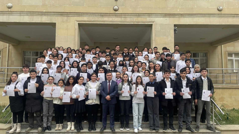 Fənn Olimpiadalarında iştirak edəcək şagirdlərlə görüş olub
