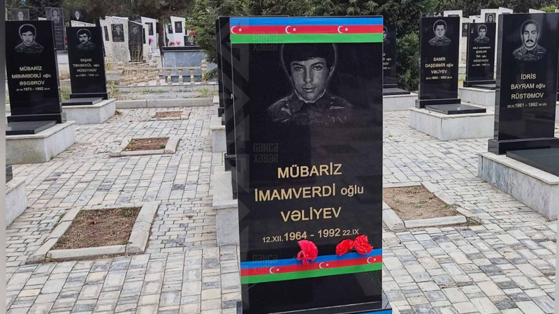 Bu gün şəhid Mübariz Vəliyevin mövlududur