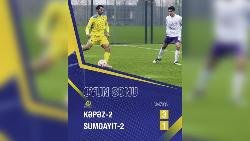 “Kəpəz-2” rəqibini məğlub edib
