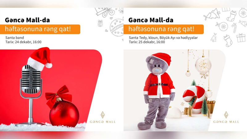 “Gəncə Mall”da şənliklər baş tutacaq