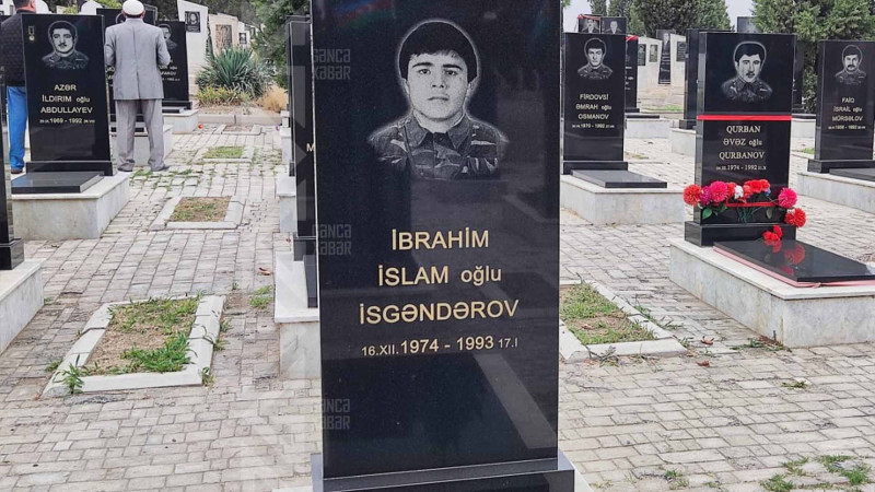 Bu gün şəhid İbrahim İsgəndərovun mövlududur