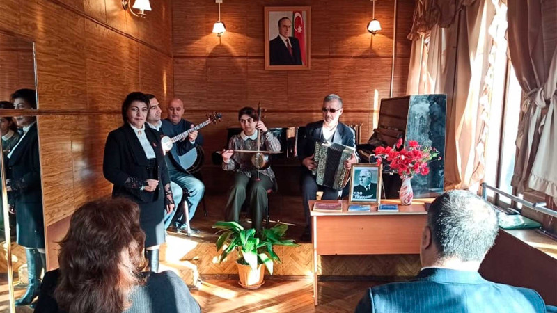 Gəncədə Əhməd Bakıxanovun xatirəsi anılıb