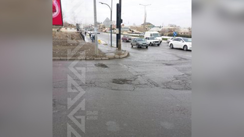 Azərbaycan Bayrağı küçəsindəki yolun son halı