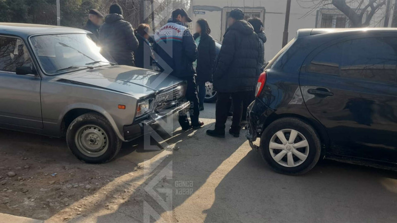 Rəsul Rza küçəsində qəza baş verib