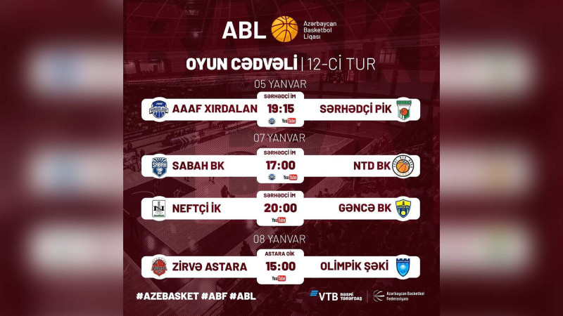 Basketbolçularımız növbəti rəqibləri mübarizə aparacaqlar
