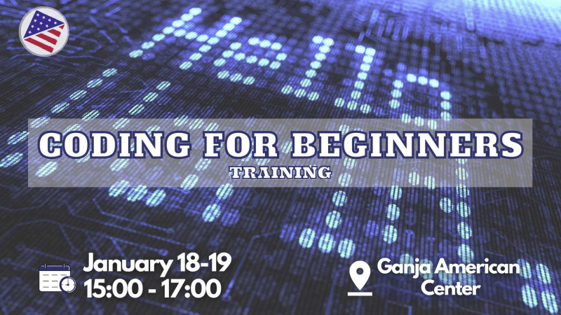 Gəncədə Coding for Beginners adlı təlim baş tutacaq