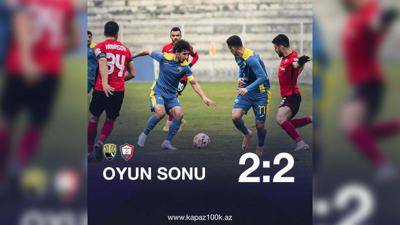 “Kəpəz” PFK heç-heçəyə razılaşdı