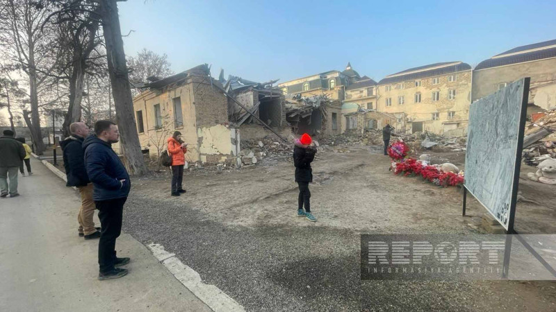 Ukraynalı jurnalistlər şəhərimiz haqda reportajlar hazırlayıblar