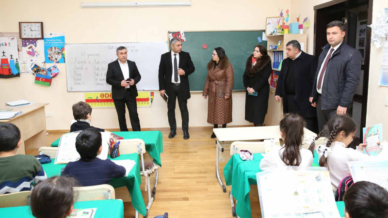 Xüsusi siniflərdə yoxlamalar aparılıb