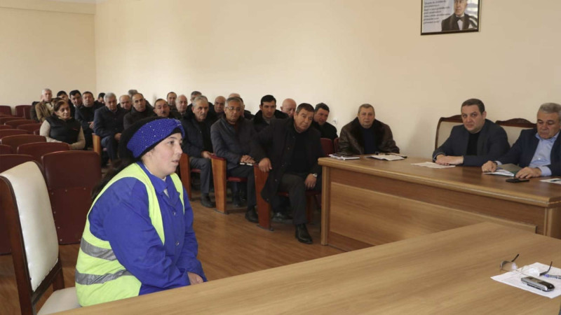 Gəncədə növbəti vətəndaş qəbulu təşkil olunub