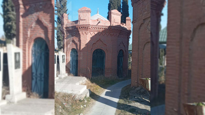 Səbiskar qəbiristanlığının qədim sərdabələrindən biri: Hacı Mir Qasım ağa türbəsi