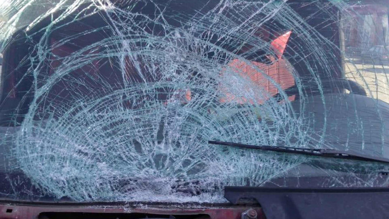 Yolu keçən qadınları maşın vurub
