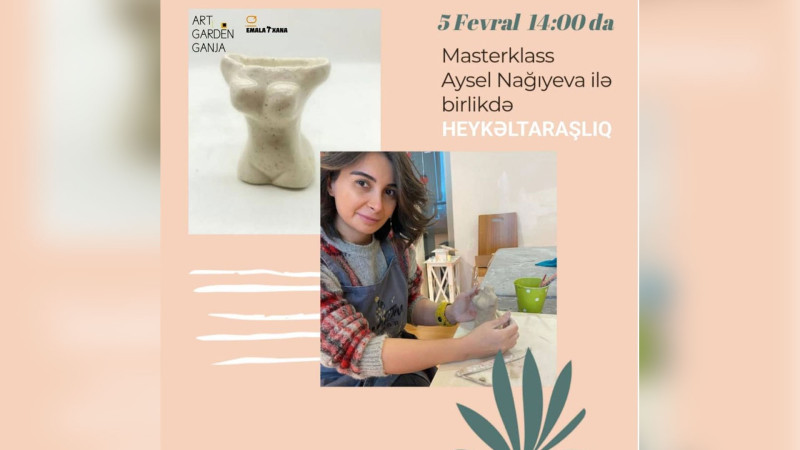 Gəncədə ödənişsiz master-klas keçiriləcək