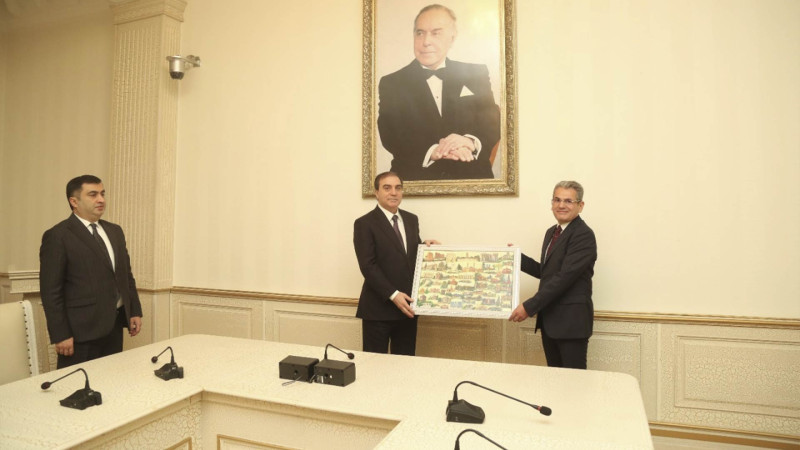 Niyazi Bayramov Türkiyənin yeni Baş konsulu ilə görüşüb