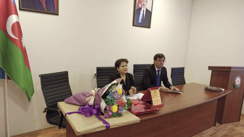 Gəncədə Statistika idarəsinin ittifaq üzvləri ilə görüş baş tutub