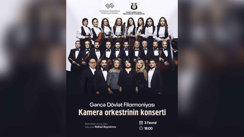 Filarmoniyada Kamera orkestrinin konserti olacaq