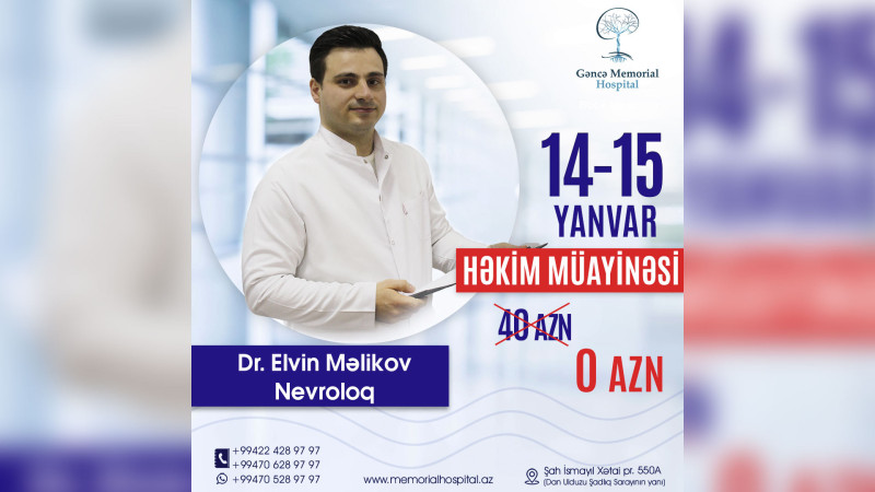 Memorial Hospitalda daha bir tibbi aksiya təşkil olunacaq