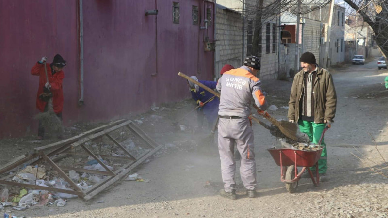 Gəncədə növbəti iməcilik aksiyası keçirilib