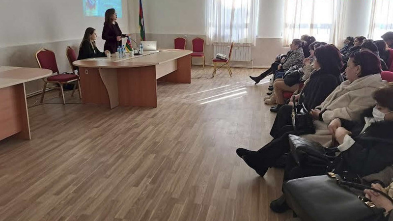 Gəncə Şəhər Birləşmiş Xəstəxanasında tədbir baş tutub