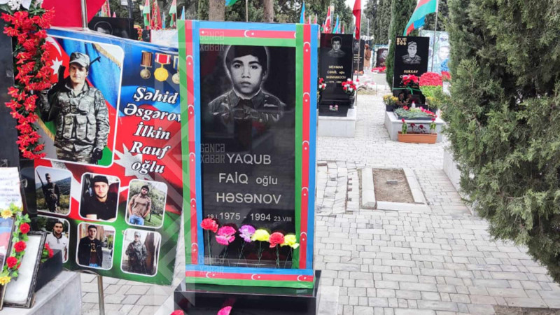 Şəhid Yaqub Həsənovun mövlududur