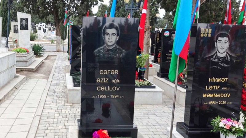 Şəhid Cəfər Cəlilovun mövlududur