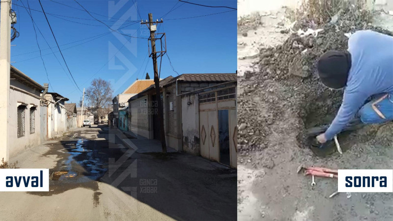Dünən işıqlandırdığımız problem bu gün həllini tapıb