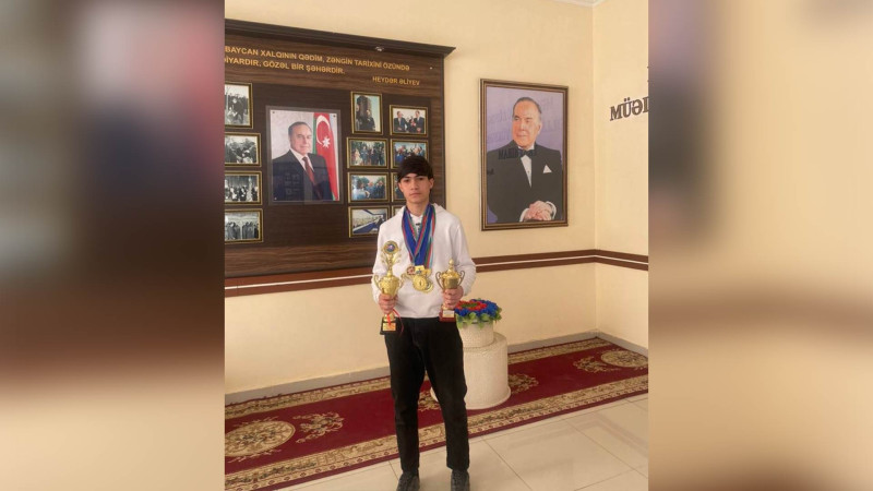Şagirdimiz yoldaşlıq görüşündə qalib olub