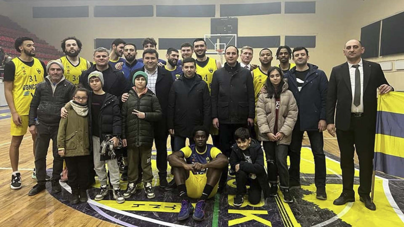 “Gəncə” Basketbol Klubu regionda ilk qələbə qazanan komanda olub
